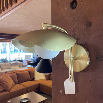 Brass Bonnet Sconce LAMPS