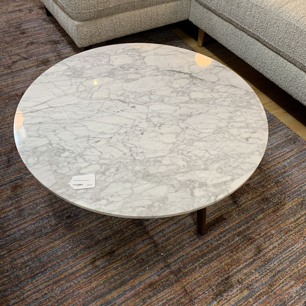 Round Marble Coffee Table