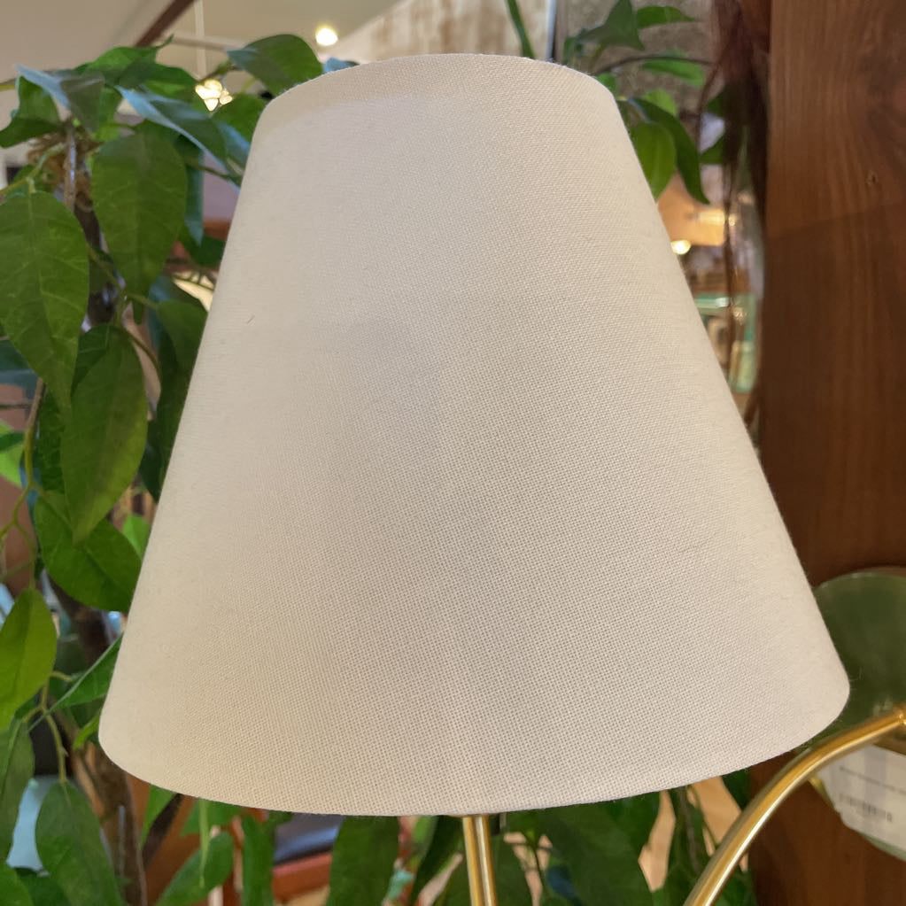 Brass Sconce with Shade LAMPS