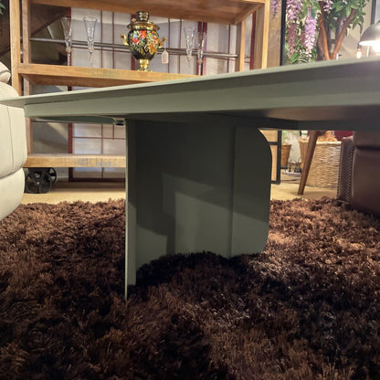 Metal Coffee Table with Curved Legs C COFFEE TABLES