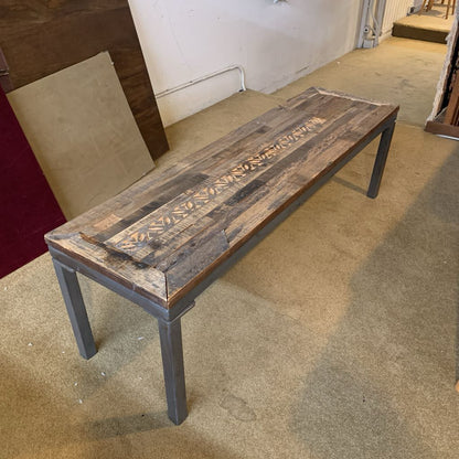 Print Block Industrial Bench