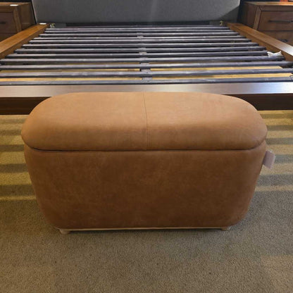 Rawhide Twinkie Storage Ottoman Small 32"