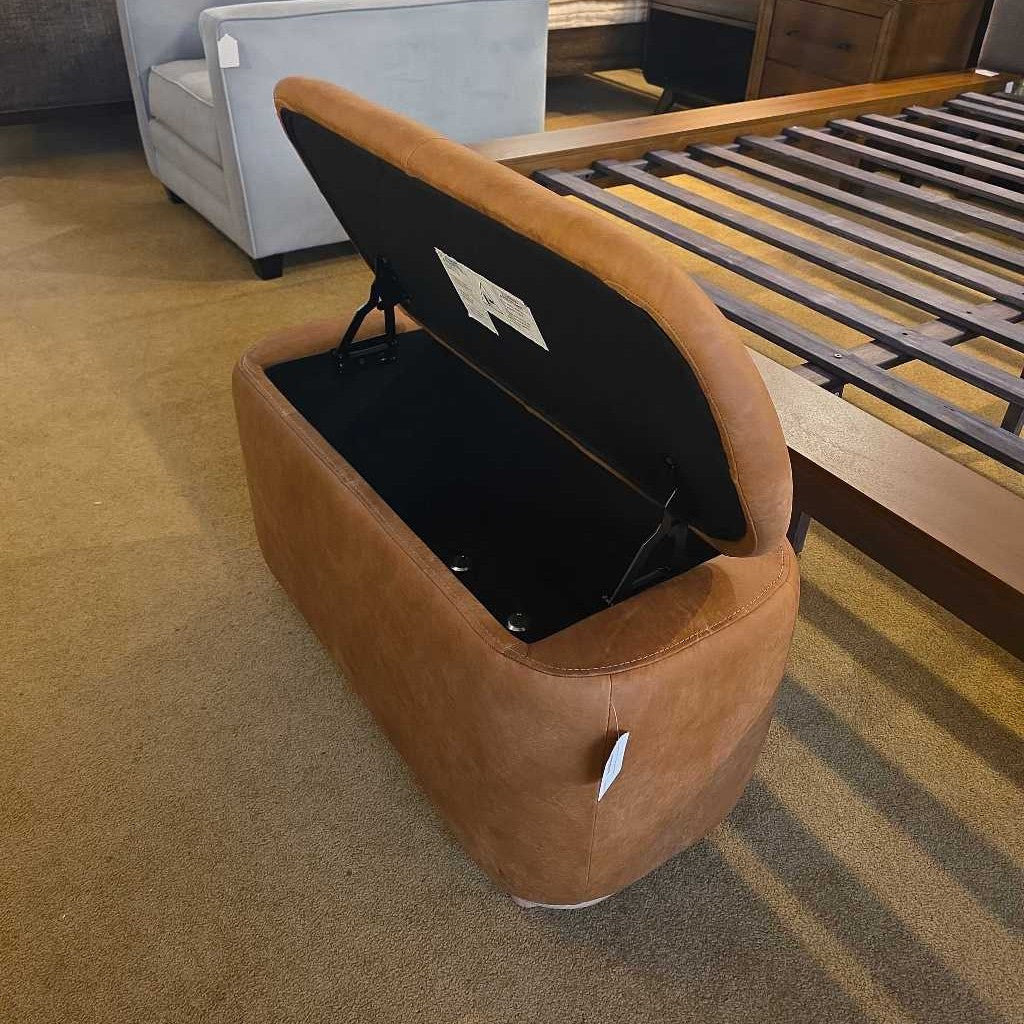 Rawhide Twinkie Storage Ottoman Small 32"