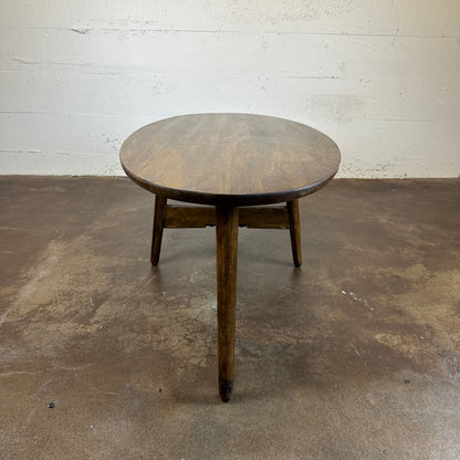 Oval Mango Wood Coffee Table