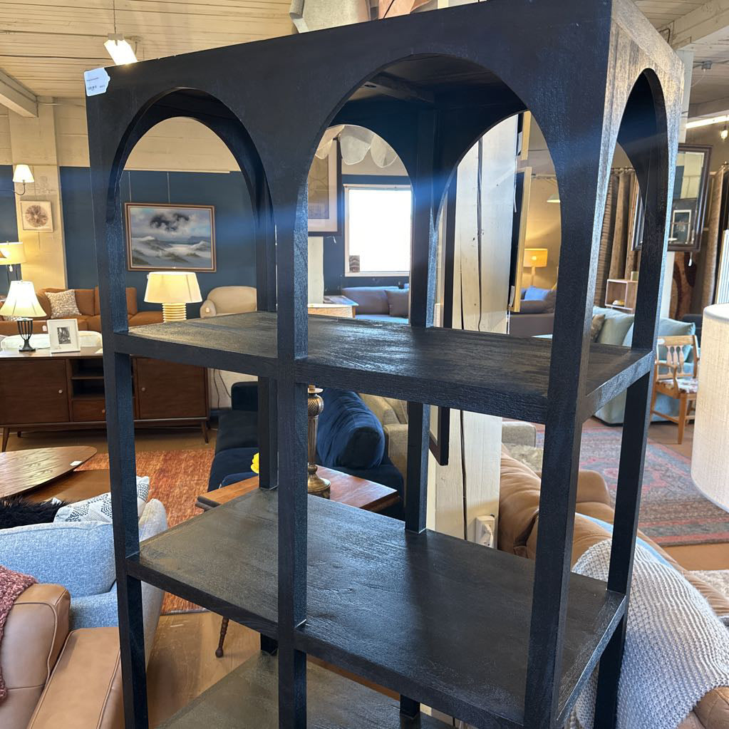 Ronda Black Bookshelf C BOOKSHELVES