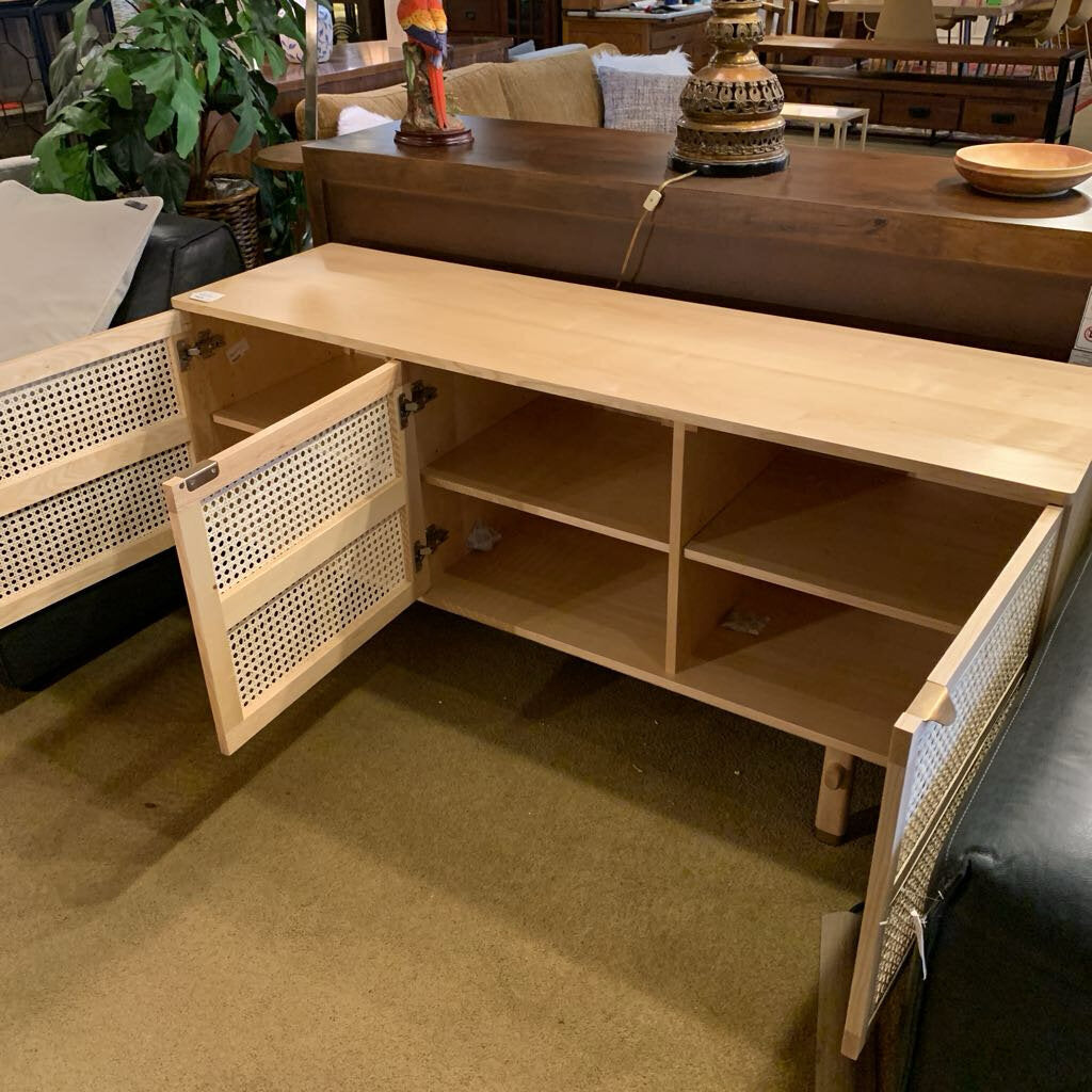 Natural Wicker Sideboard by Kardiel