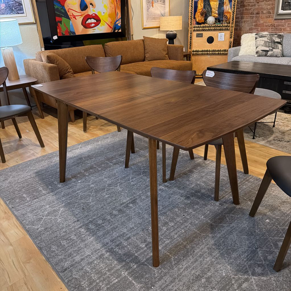 Walnut Expanding Dining Table C DINING TABLES