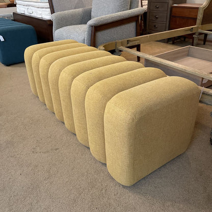 Harvest Yellow Accent Bench