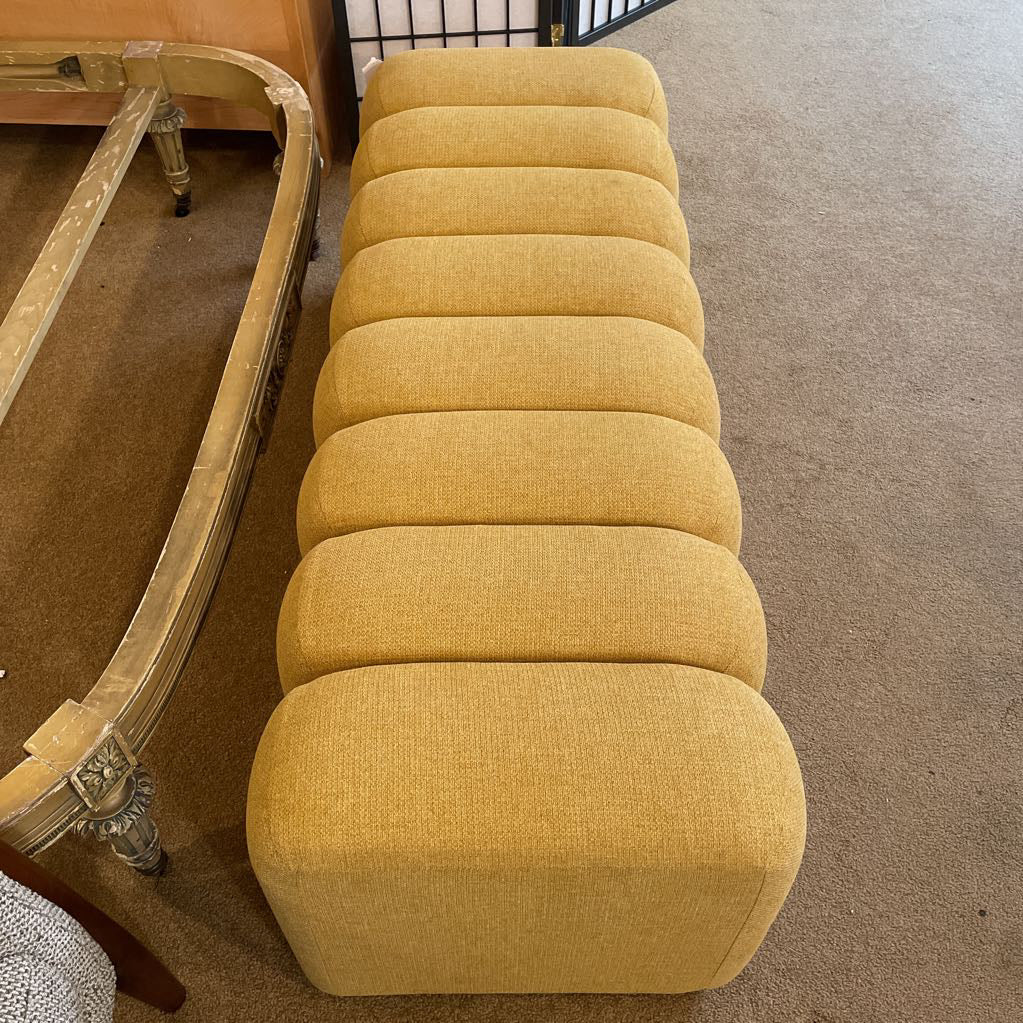 Harvest Yellow Accent Bench
