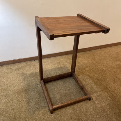 MCM Walnut C Table C SIDE TABLES