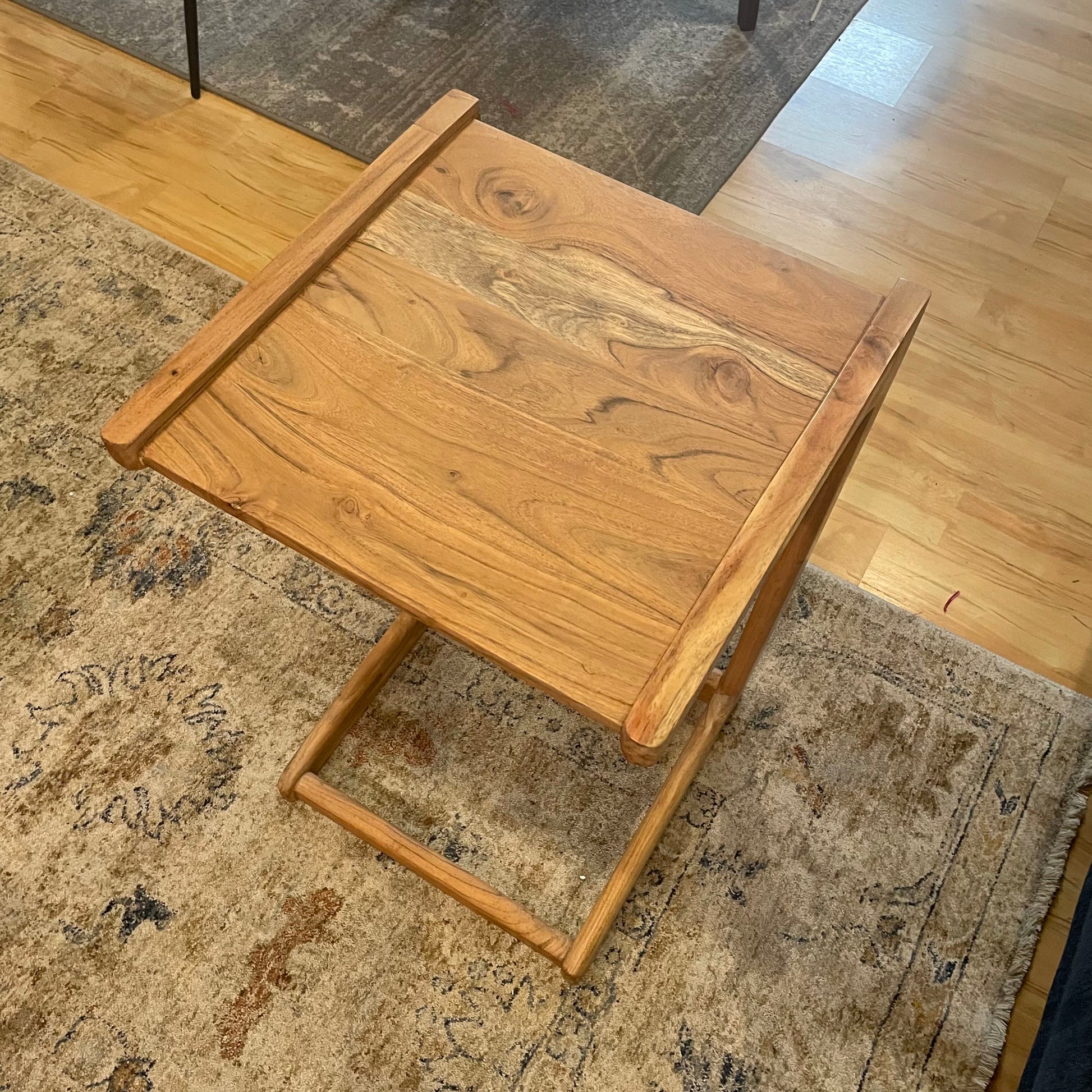 MCM Natural Acacia C Table C SIDE TABLES