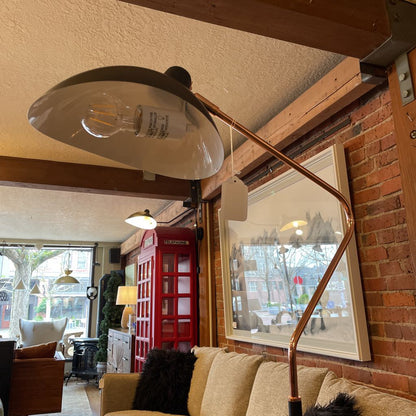Black and Copper Floor Lamp LAMPS