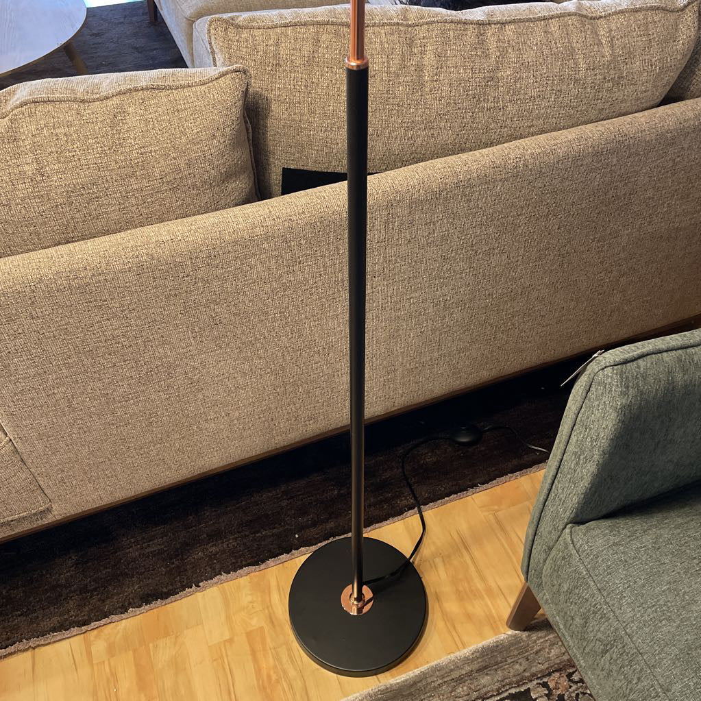 Black and Copper Floor Lamp LAMPS