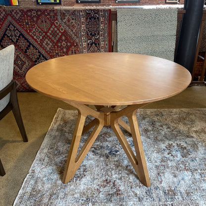 Natural Round Dining Table