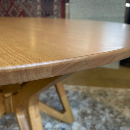 Natural Round Dining Table