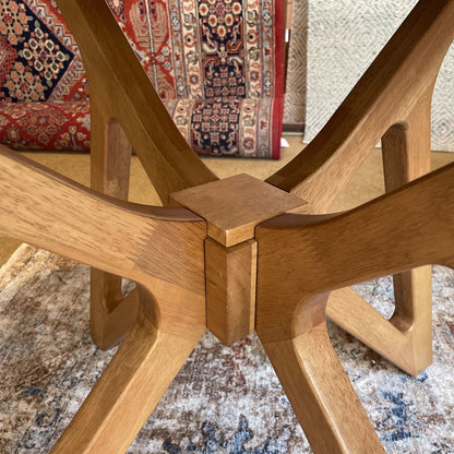 Natural Round Dining Table