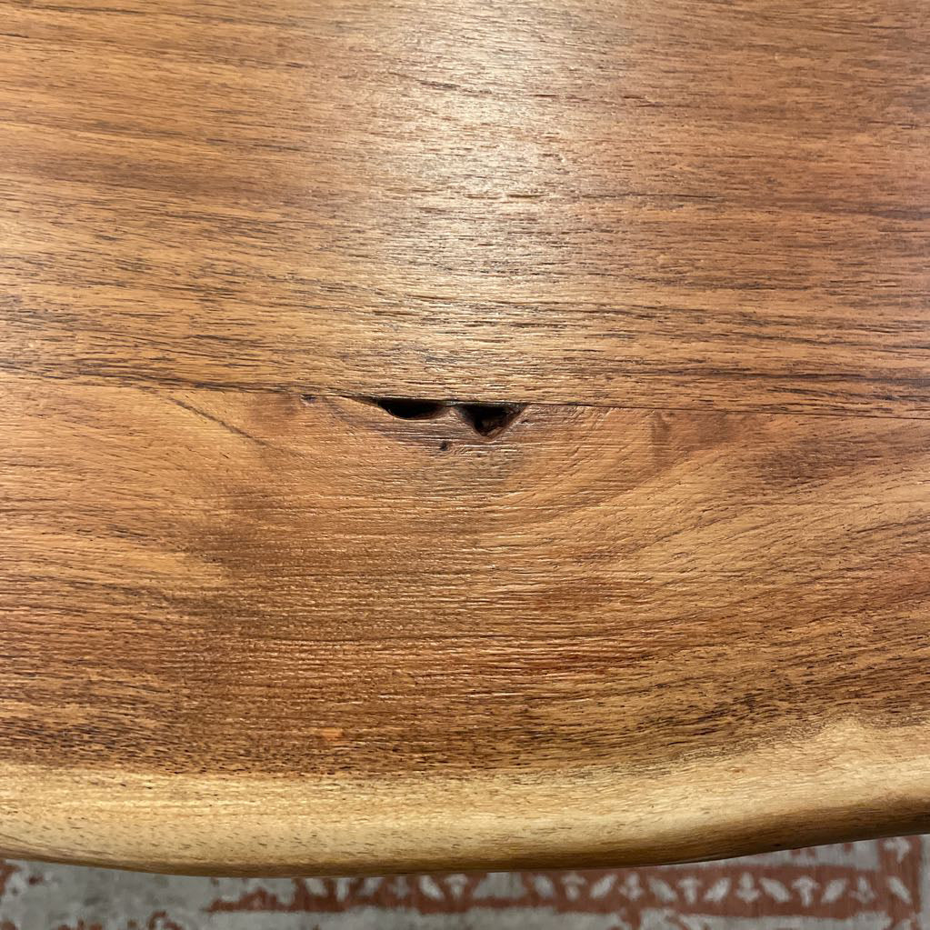 Live Edge Trestle Table 98"