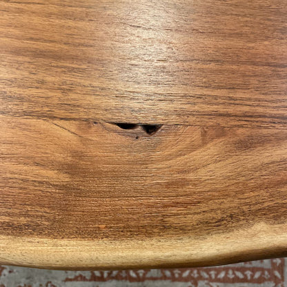 Live Edge Trestle Table 98"