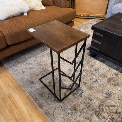 Chevron Base C Table C SIDE TABLES