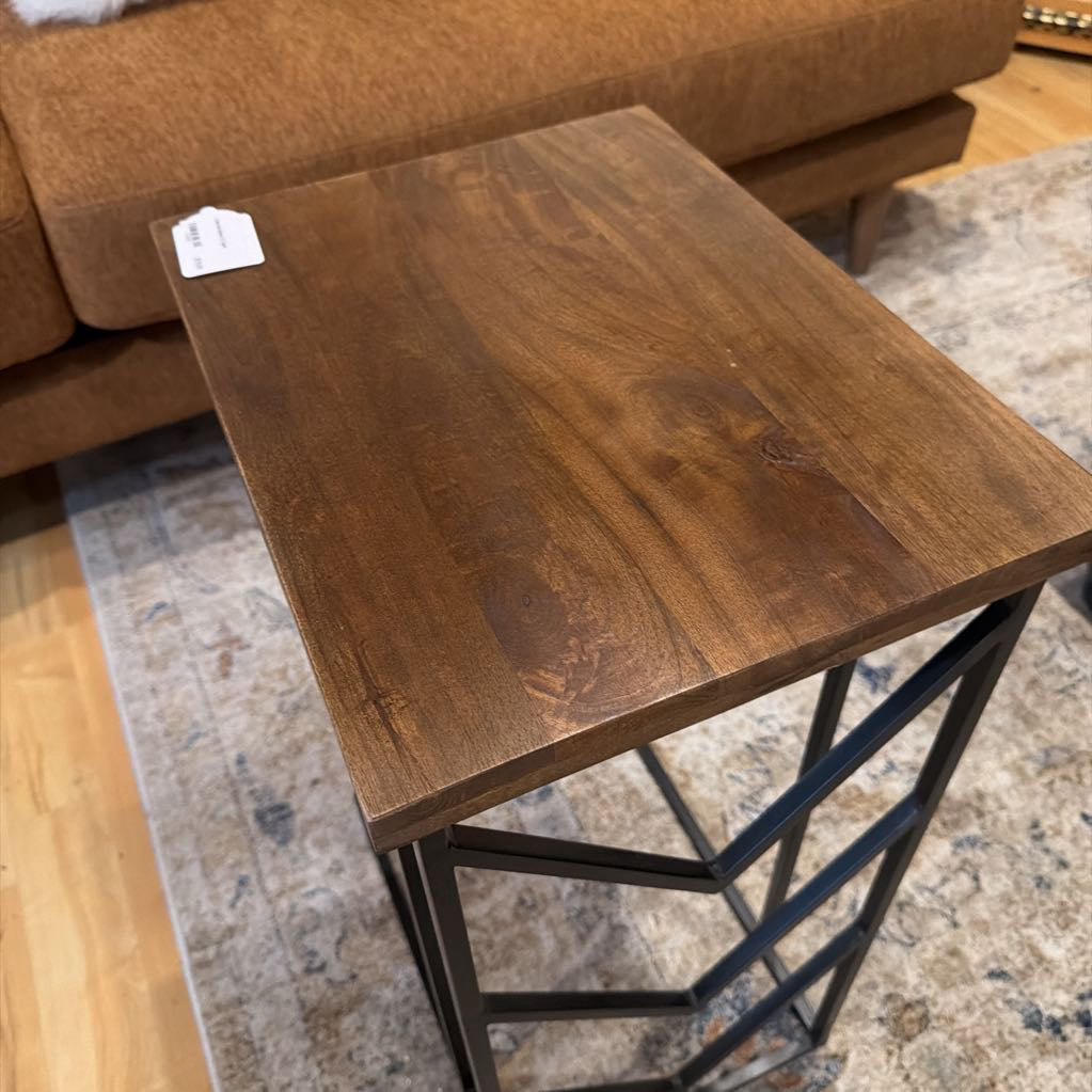 Chevron Base C Table C SIDE TABLES