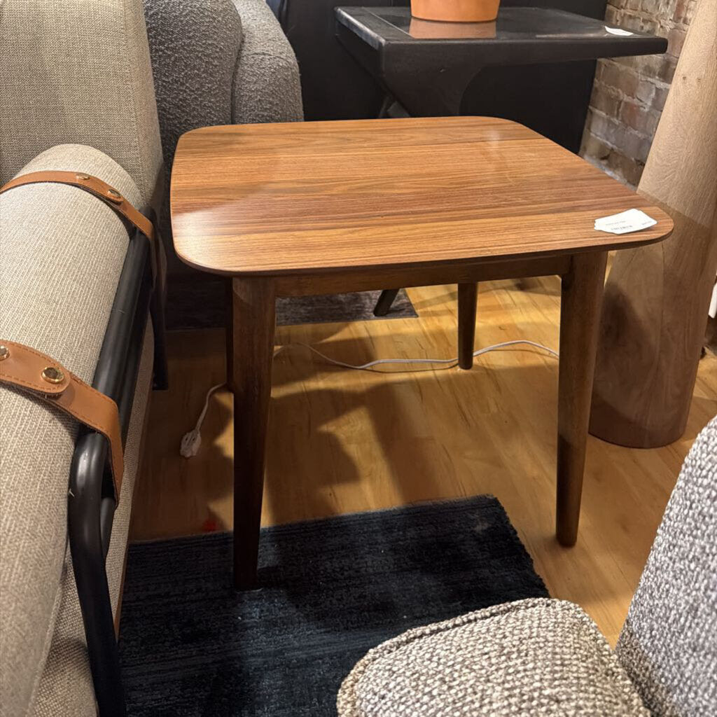 Walnut End Table