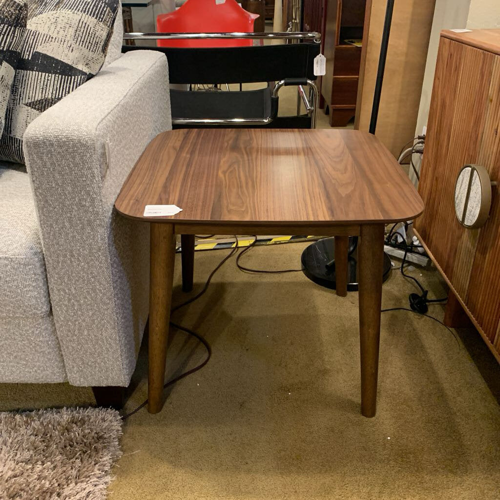 Walnut End Table