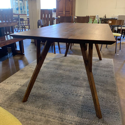 Walnut MC Rect Dining Table