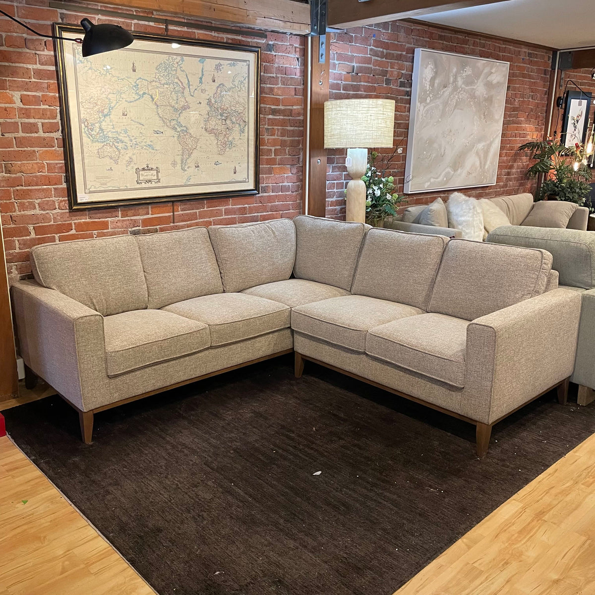 Morna Flaxen Corner Sectional