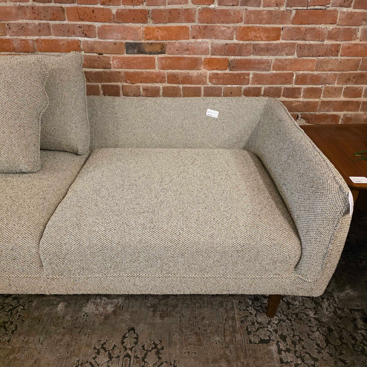 Egersund Olive Moss LAF Chaise Sectional
