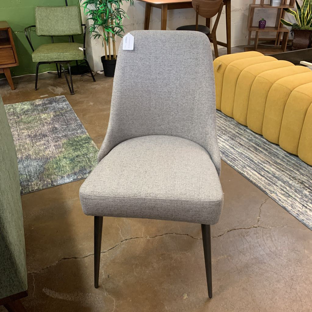 Grey Slim Leg Mod Dining Chair C DINING CHAIRS