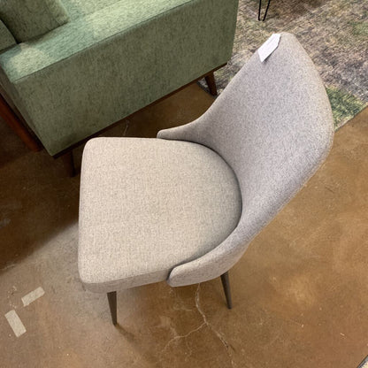 Grey Slim Leg Mod Dining Chair