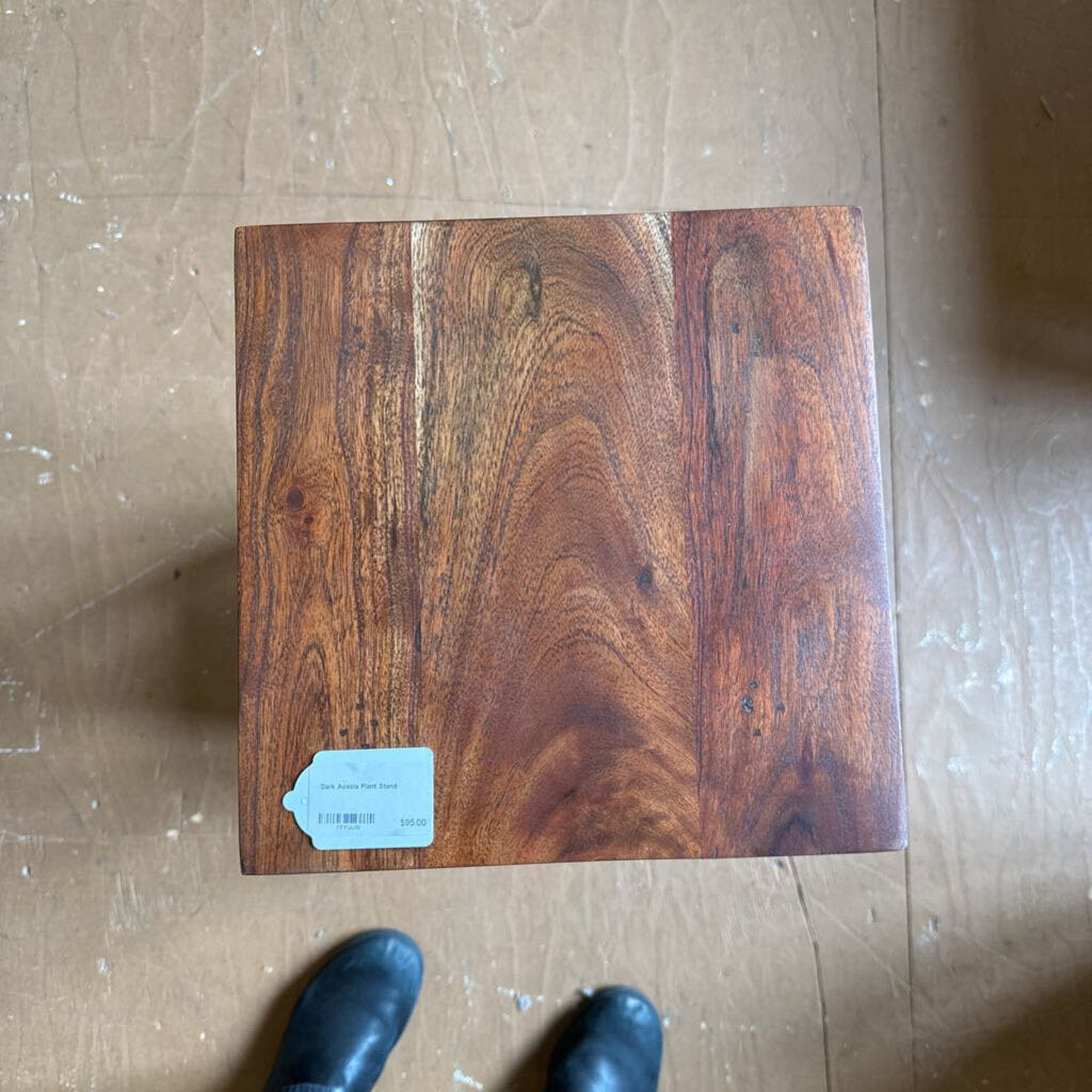 Dark Acacia Plant Stand