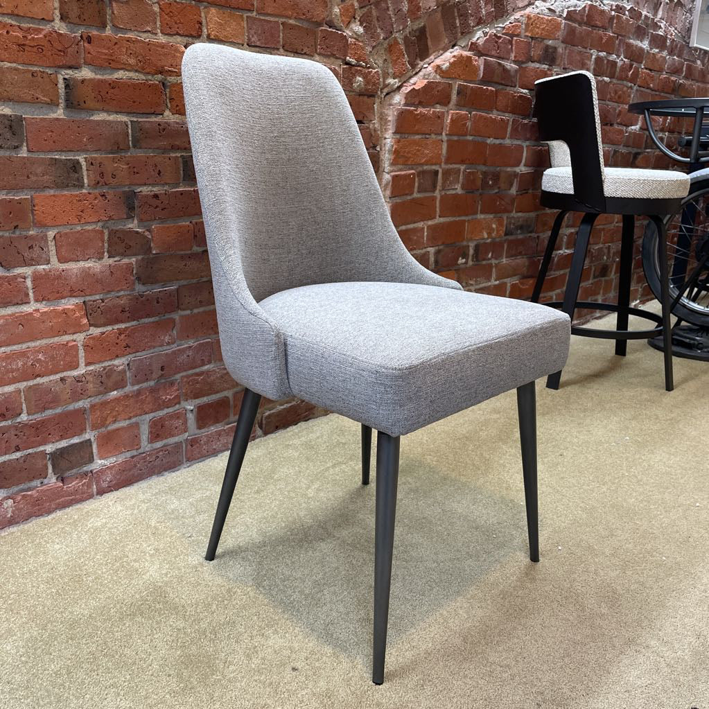 Grey Slim Leg Mod Dining Chair C DINING CHAIRS