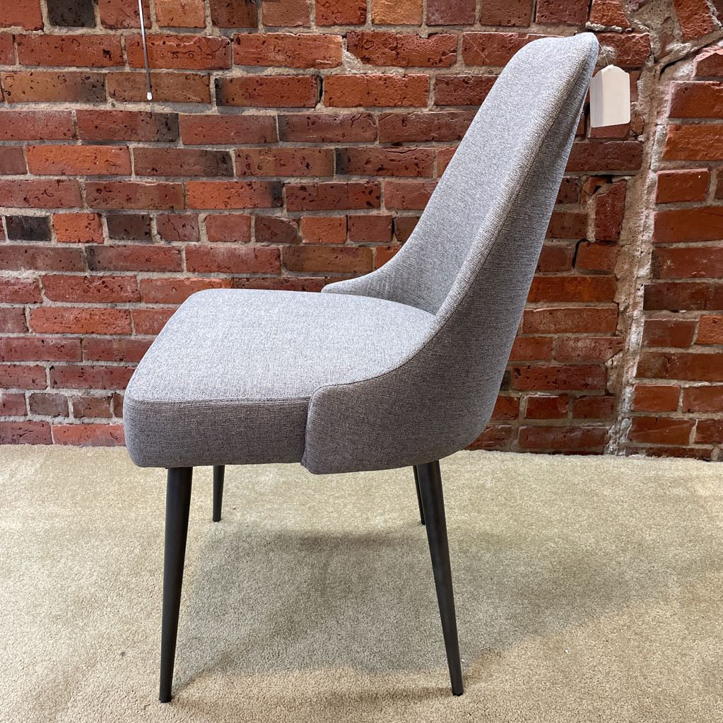 Grey Slim Leg Mod Dining Chair C DINING CHAIRS