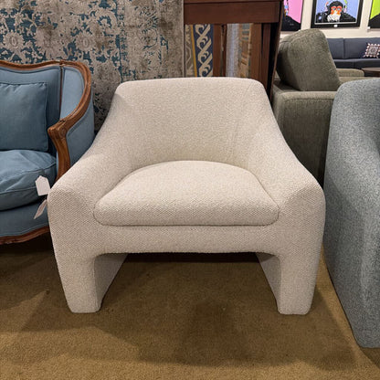 Linen Retro Mod Chair