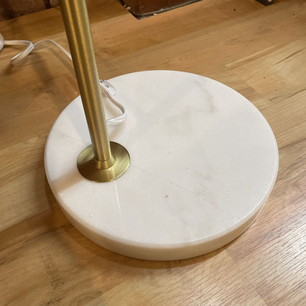 Brass Goose Neck Adjustable Floor Lamp LAMPS