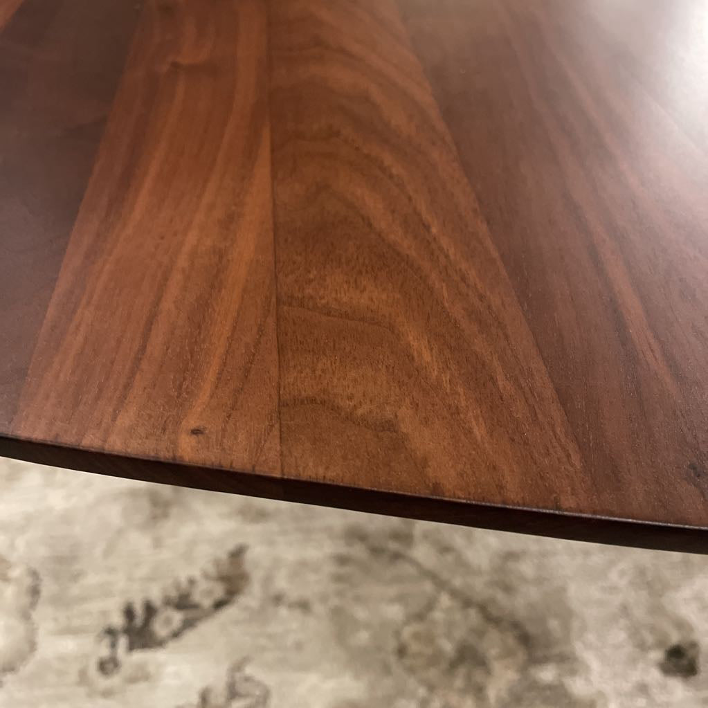 Walnut Teardrop Coffee Table