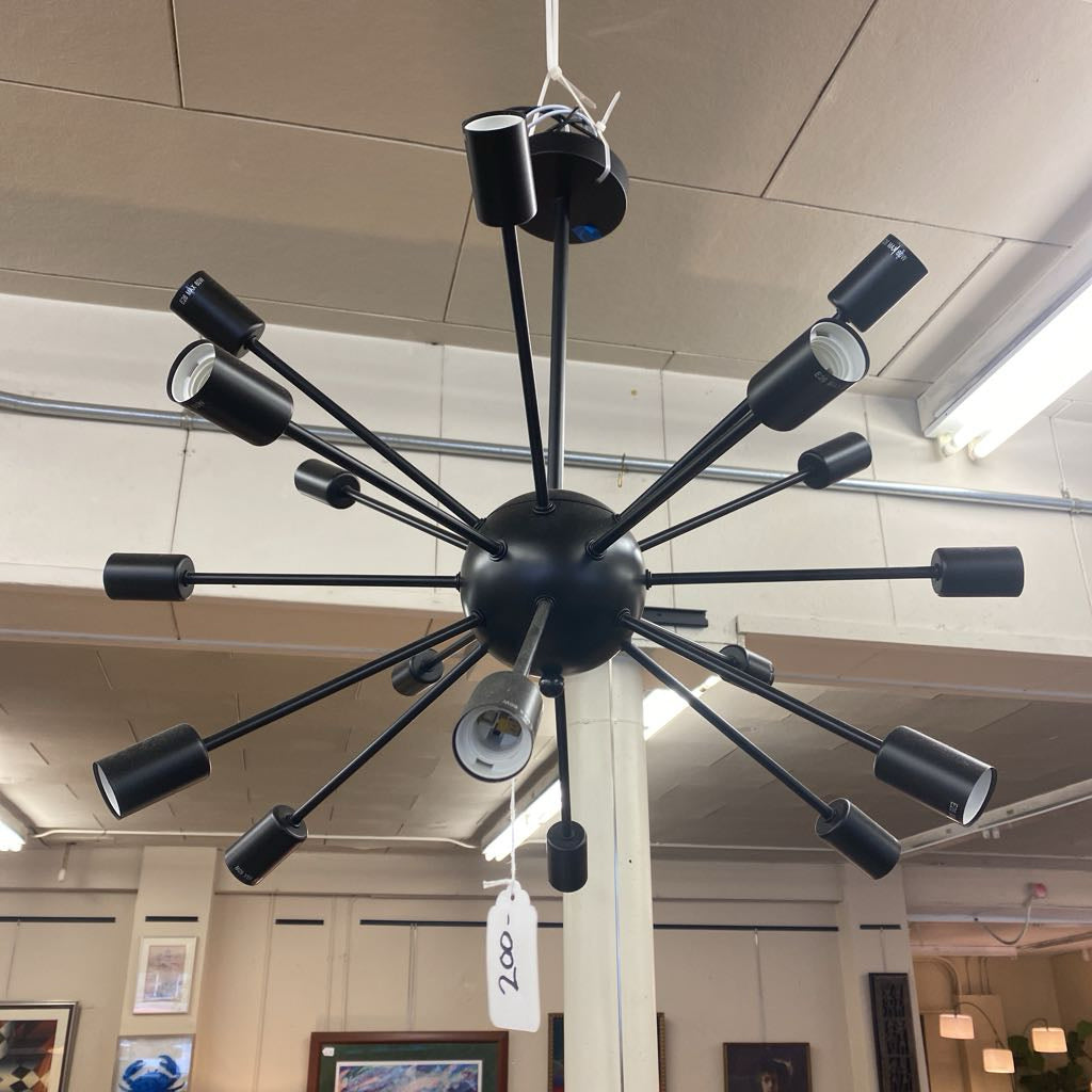 Black Sputnik Chandelier LAMPS