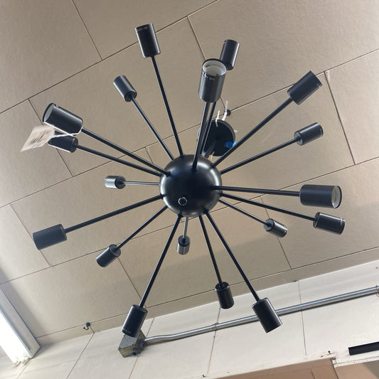 Black Sputnik Chandelier LAMPS