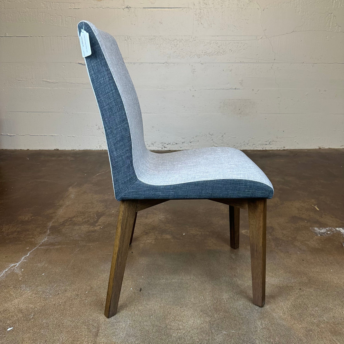 Two-Tone Fabric Dining Chair C DINING CHAIRS