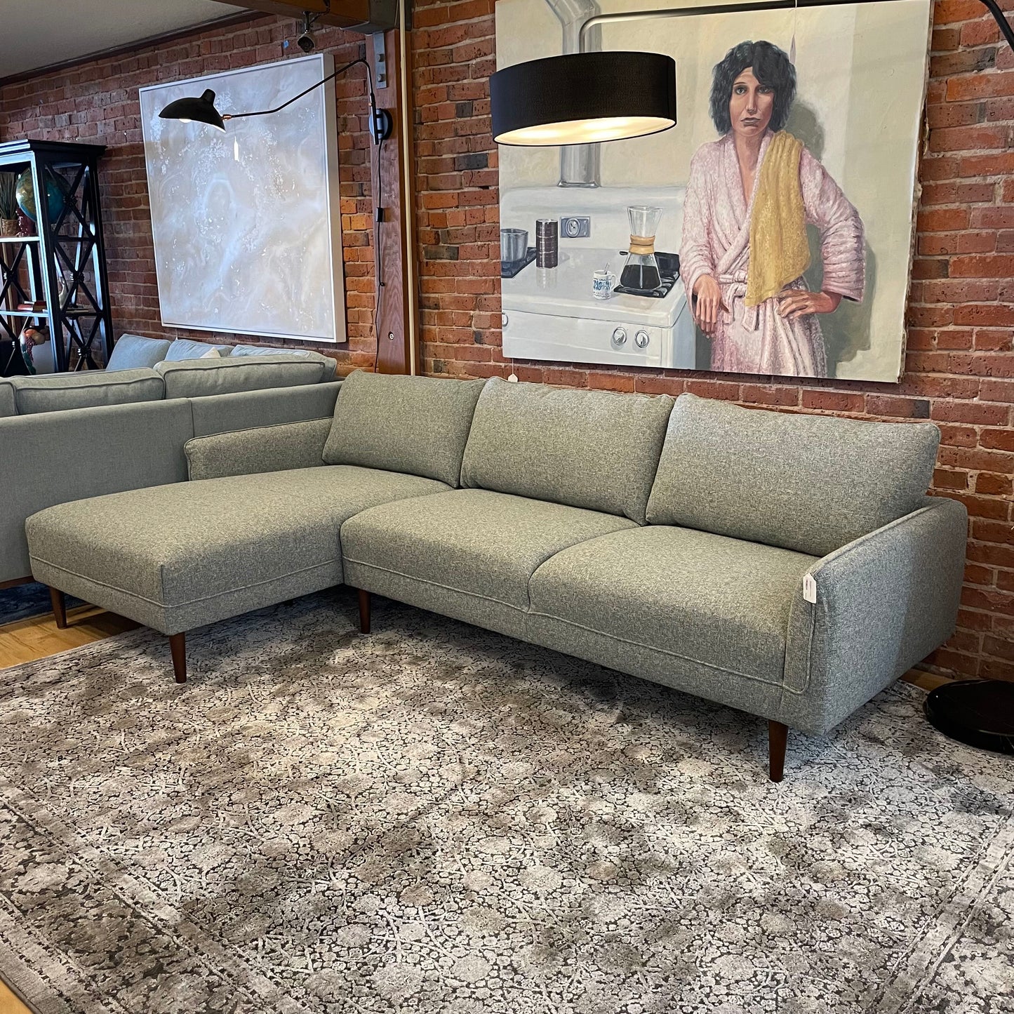 Egersund Seaglass LAF Chaise Sectional