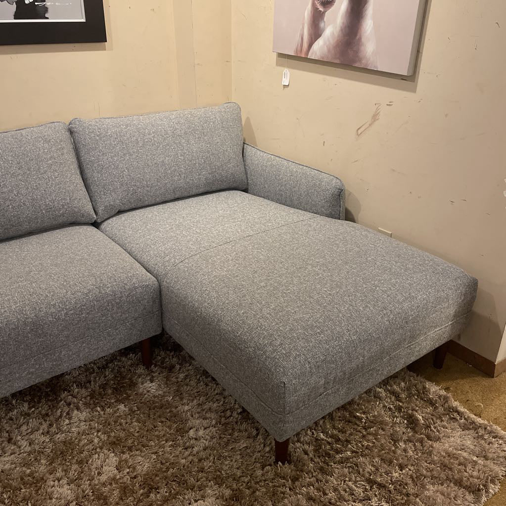 Egersund Pebble Grey RAF Chaise Sectional U SECTIONALS RAF