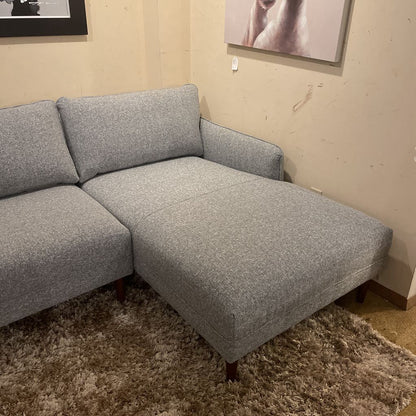 Egersund Pebble Grey RAF Chaise Sectional