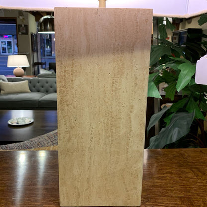 Stone Base Table Lamp