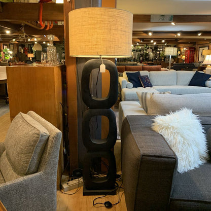 Contemporary Black Floor Lamp