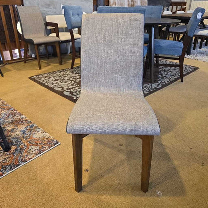 Two-Tone Fabric Dining Chair C DINING CHAIRS