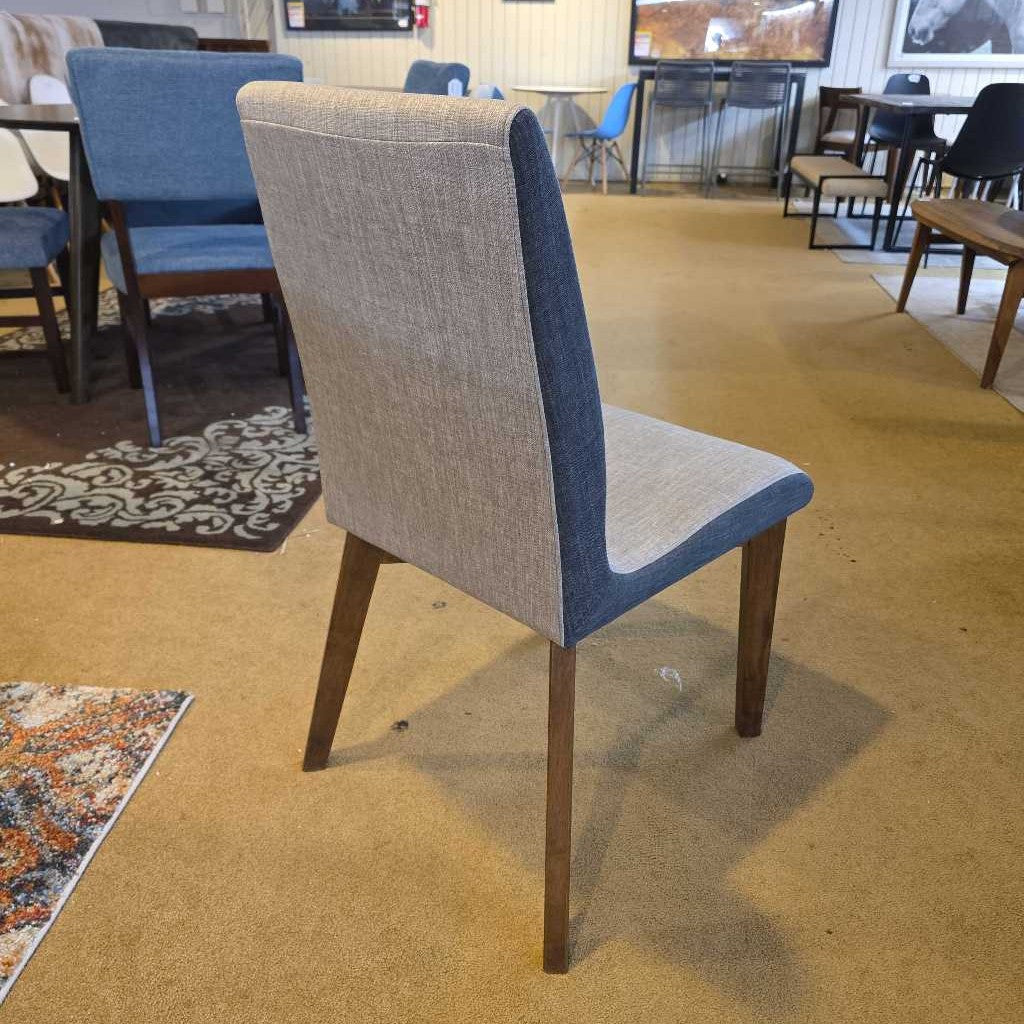 Two-Tone Fabric Dining Chair C DINING CHAIRS
