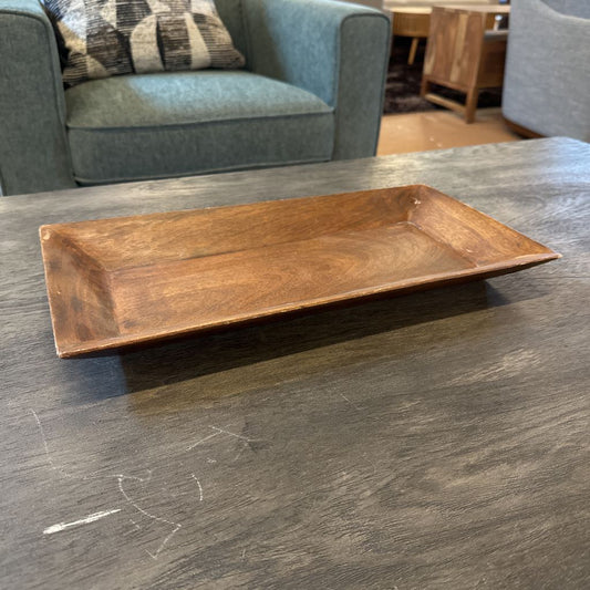 Wood Rectangular Dish SMALLS