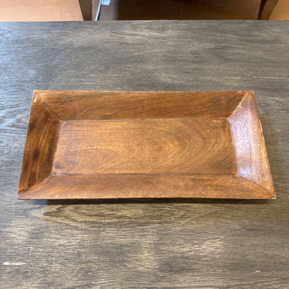 Wood Rectangular Dish SMALLS
