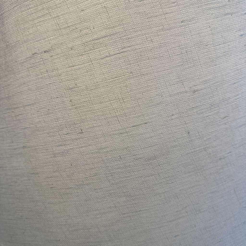 Close-up of textured gray fabric